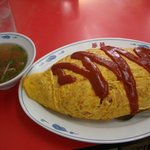 豚麺 - オムライス（大）