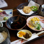 なにわ - 九絵のから揚げ定食