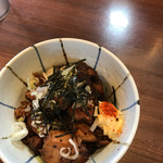 ラーメン いっとうや - 炊き込みチャーシュー丼。なんと100円