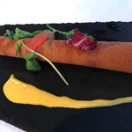 オーベルジュ・オー・ミラドー - ホワイトアスパラのヴァプール