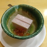 日本料理　呉濤 - デザートの甘酒の羊羹が美味しかった