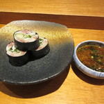 A-3　つまみ　イワシの磯部巻き