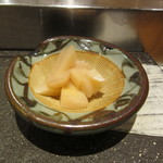 すし京辰  - A・B共通　新生姜のガリ