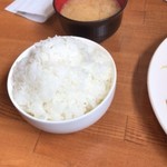 洋食の藤 - ご飯大