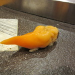 すし京辰  - 相方追加の青柳　620円