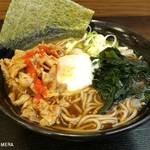 名代 富士そば - 赤富士