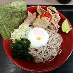 名代 富士そば - 冷やし肉富士