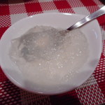 ビストロ アオキ - ライチのゼリー（サービス）