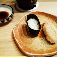 金寿司 - これも大好きなエビの塩辛ソース