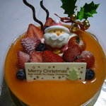 陶千矛 - 2010.12クリスマスケーキ　「トマトのムースケーキ」