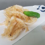 鮨・割彩 和らく - 白エビ唐揚げ