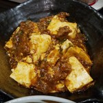 定食や - マーボー豆腐です。