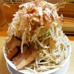 笑福〇わ - 塩ラーメン　850円　にんにくあり野菜増し増し