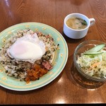 三和珈琲館 - 高菜ライスのセット