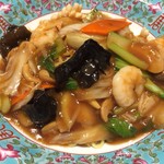 ユーガーデン上海 - 海鮮あんかけ炒麺