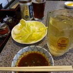 だるま園 - ハイボール、烏龍茶