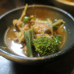 炭火焼酒亭ローリンストーン - あったか独り鍋／赤だしアラ煮喰らう