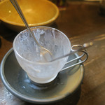 炭火焼酒亭ローリンストーン - 美味しい塩あずきアイス喰らう