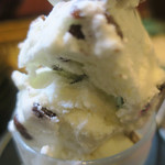 炭火焼酒亭ローリンストーン - 美味しい塩あずきアイス　ズームアップ