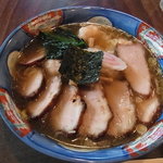 支那そば たなか - チャーシュー海老ワンタンメン（豚もも）