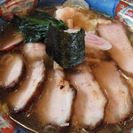 支那そば たなか - チャーシュー海老ワンタンメン（豚もも）