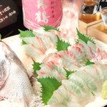 Michi - 道本店の『誕生日プレゼント』は、ななななんと『真鯛の姿造り』！予約のときにお申し付けください！！