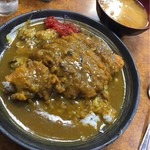 とんかつ吉乃家 - カツカレーごはん少なめ