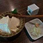 手打そば くりはら - 幻のすくい豆腐