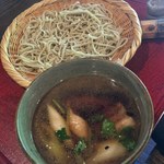 手打そば くりはら - 鴨せいろ