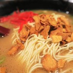 Hakatamemmen - 博多豚骨 屋台味、替え麺後はやりたい放題（笑）