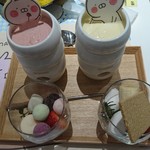 シンジュク ボックス カフェ&スペース - うさまるうさこのダブルチョコフォンデュ