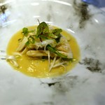 レストラン リューズ - 「かすべ(エイ)、春キャベツ、シェリービネガーソース」