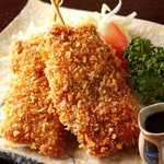 いろり家 西新井店 - 佐助豚という豚の串カツ。