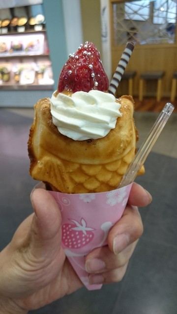 閉店 鯛パフェ イーアスつくば店 研究学園 たい焼き 大判焼き 食べログ