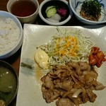 奈加野 - 生姜焼き定食