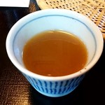 こそば亭 - 蕎麦湯