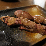 あっさり串焼 ○座 綱島店 - 白レバー
