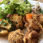 Neji - スパイシー唐揚げ〜いつものプレート♪