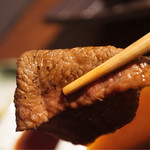 炭火焼肉 ふちおか - トウガラシ　タレでいきます