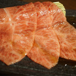 炭火焼肉 ふちおか - ミスジ