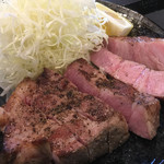 キセキ食堂 - ♪キセキ定食（ステーキ） ¥1000
