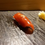 SUSHI TOKYO TEN、 - [料理] 鮪の漬け 握り
