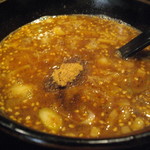 麺屋 荒井 - 「濃厚つけめん」のつけ汁