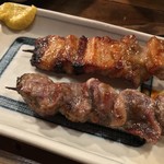 串焼 文福 - バラお代わりと砂肝