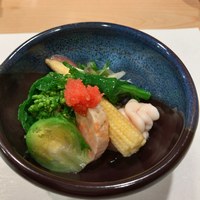 鮨 福原 - 白子とあん肝