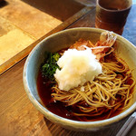 手打ちそばと朝宮茶の店 黒田園 - おろし蕎麦