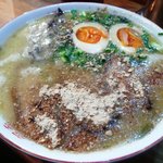 天外天 - ラーメン 煮玉子トッピング