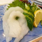 エアポート山形屋彩華 - 水イカのお造り