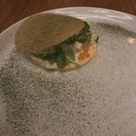 Maha - ②spanner crab,caviar,harissa,apple and mint