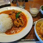 Saiamuseradonshinagawaten - ある日の日替りランチ♪レッドカレー